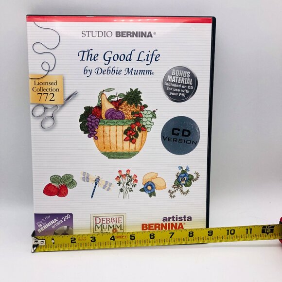 Studio Bernina The Good Life By Debbie Mumm Licensed Collection 772 CD Version - Picture 8 of 8